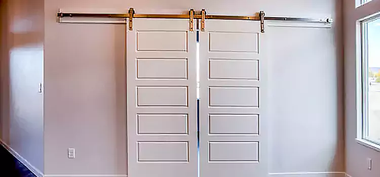 Glass Barn Door with Installation Hardware Kit Stamford